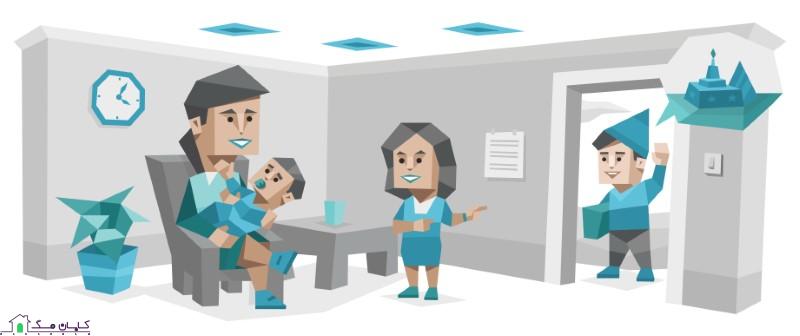 افراد دارای تیپ ESFJ در نقش والدین